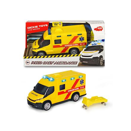 Dickie Ambulance Iveco, česká verze, 18 cm