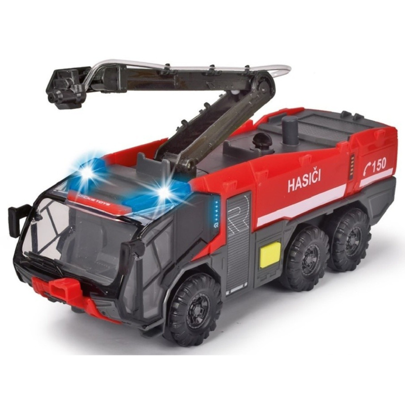 Dickie Letištní hasičské auto 24 cm, česká verze