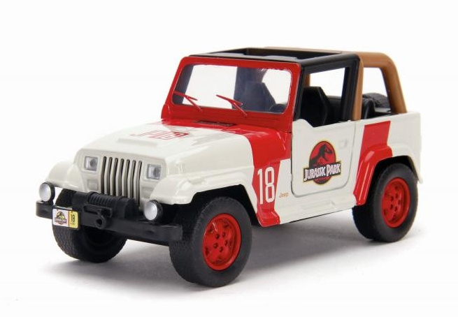 JADA Auto Jeep Wrangler Jurský park