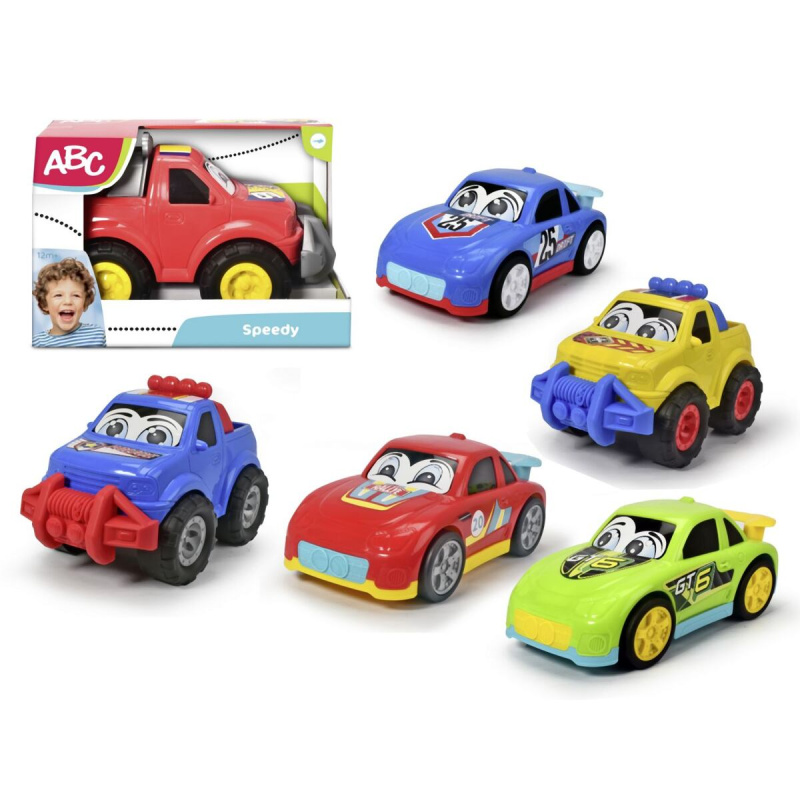 ABC Speedy auto 27 cm, 6 druhů