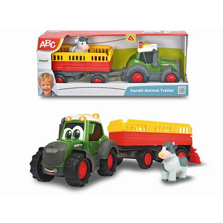 Dickie ABC Traktor Fendti s přívěsem, 30 cm
