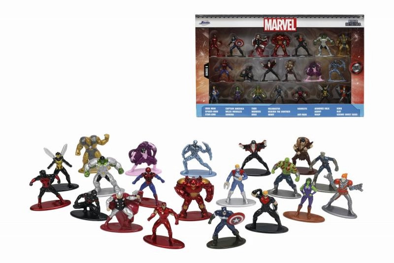 Jada Marvel Nano Multi Pack Wave 6 sada 20 druhů výška 4 cm