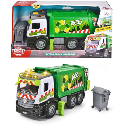 Dickie Popelářské auto Mercedes 26 cm
