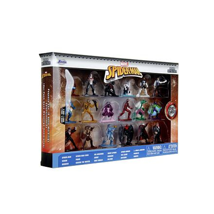 Jada kovové sada 18 druhů Marvel Multi Pack Nanofigs Wave 9 4 cm