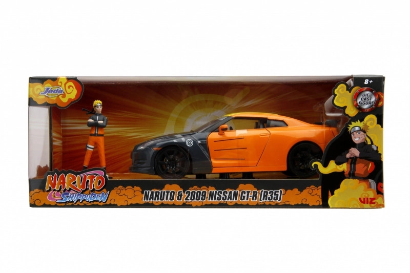 Jada Závodní auto Naruto 1:24 (Nissan Gt-R z roku 2009)