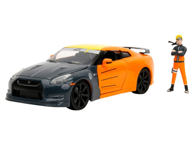 Jada Závodní auto Naruto 1:24 (Nissan Gt-R z roku 2009)