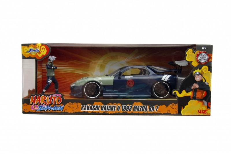 Jada Závodní auto Naruto 1:24 (Mazda Rx-7 z roku 1993)
