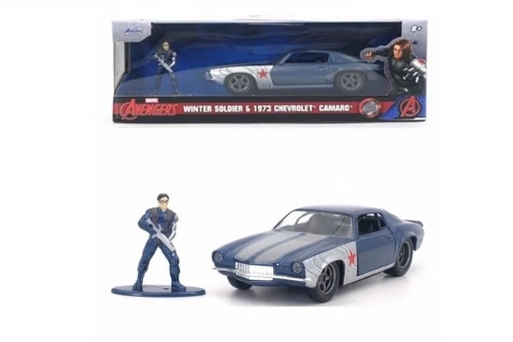 Jada Marvel Avengers Winter Soldier a 1973 Chevrolet Camaro 1:32