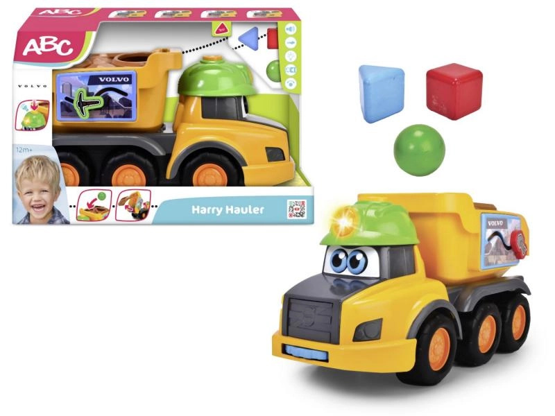 Dickie ABC Sklápěcí auto Harry 30 cm světlo zvuk