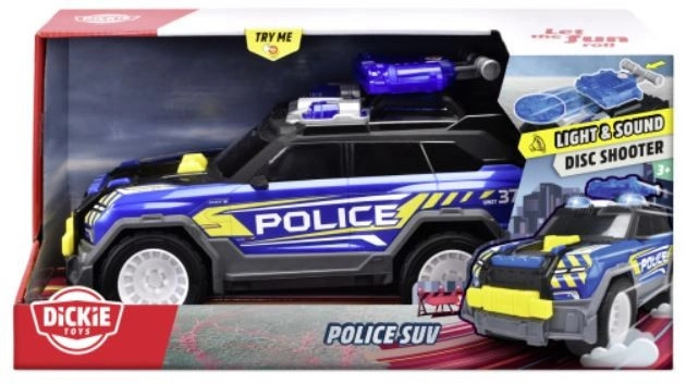 Policejní SUV A.S. modré 30 cm