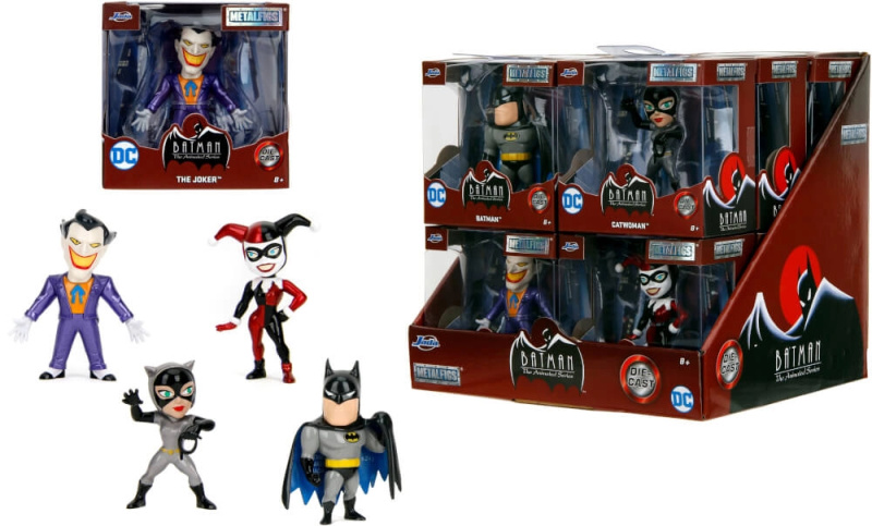 Jada DC Batman Animated vlna 2 – sběratelské figurky (display 12 ks)