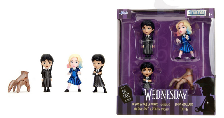Wednesday figurky 2,5" sada 4ks