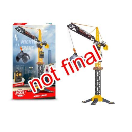 Dickie Jeřáb Mighty Crane 110 cm, na kabel