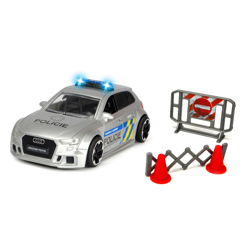 Dickie Audi RS3 policie česká verze