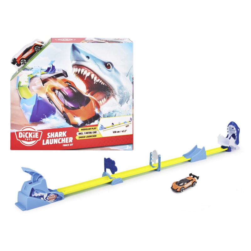 Autodráha Shark Launcher 120 cm