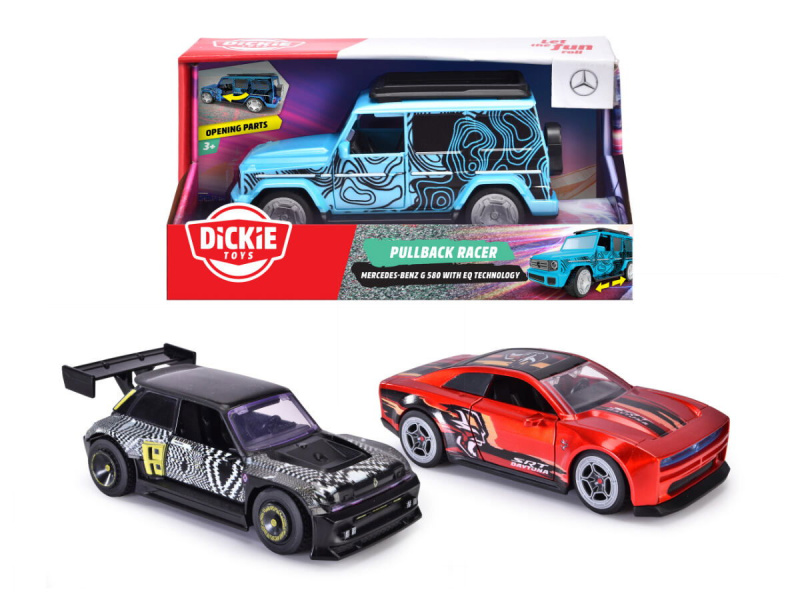 Auto na setrvačník Pullback Racer 15 cm