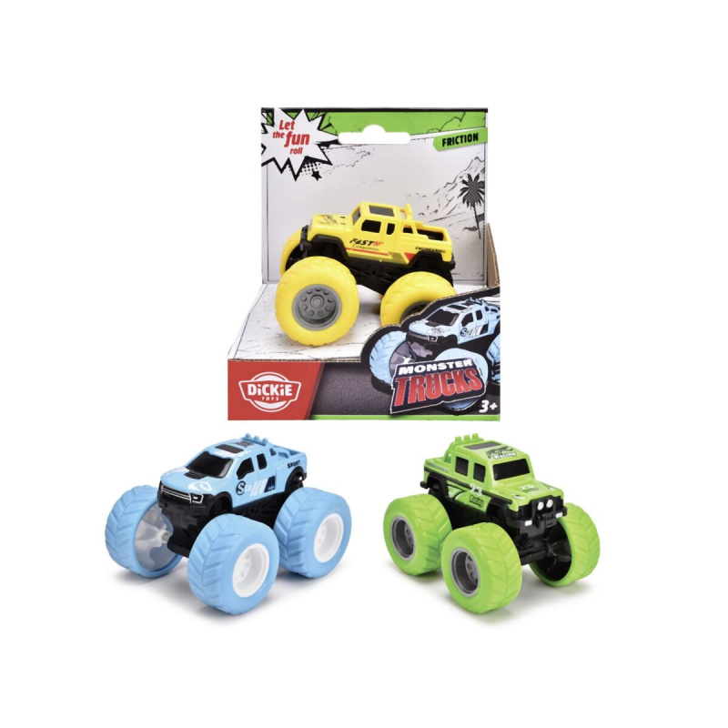 Monster truck 8,5 cm na setrvačník