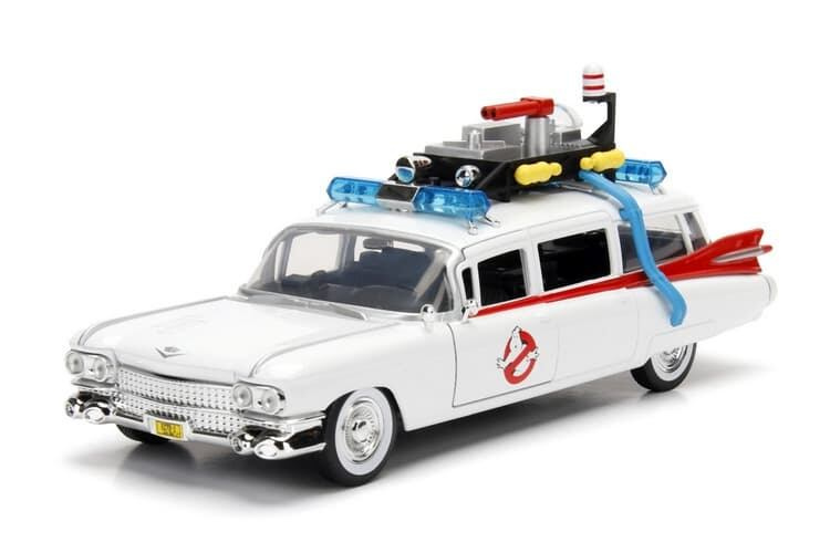 autíčko Ghostbusters ECTO-1 1:24 kovový model
