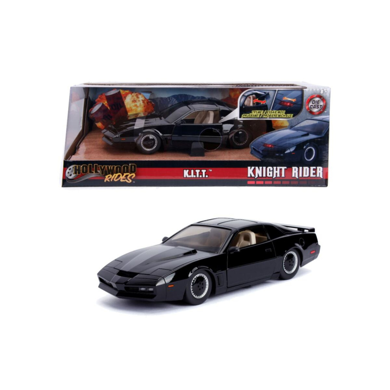 kovový model auta KNIGHT RIDER KITT 1:24