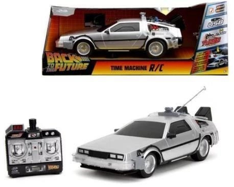 rc model delorean dmc-12 návrat do budoucnosti 1:16 jada toys