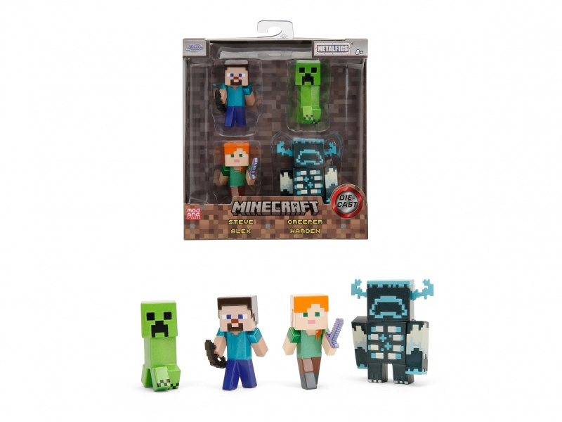 Jada Minecraft figurky 2,5'' sada 4 ks