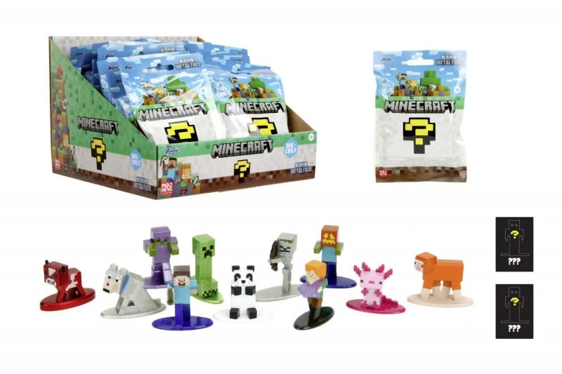 minecraft nanofigurka v sáčku