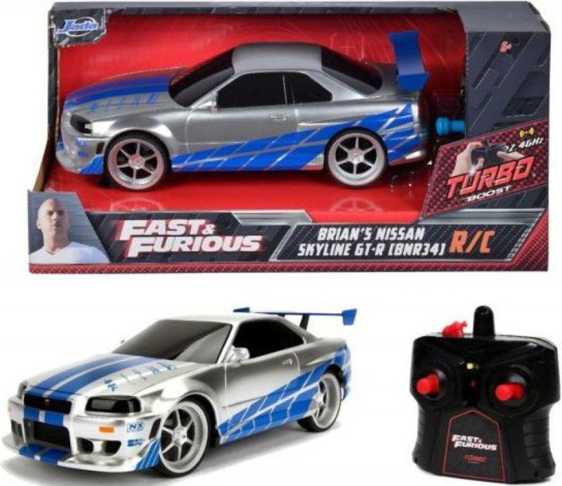 Jada Rychle a zběsile RC auto Nissan Skyline 1:24