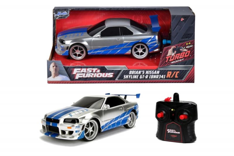 Jada Rychle a zběsile RC auto Nissan Skyline 1:24