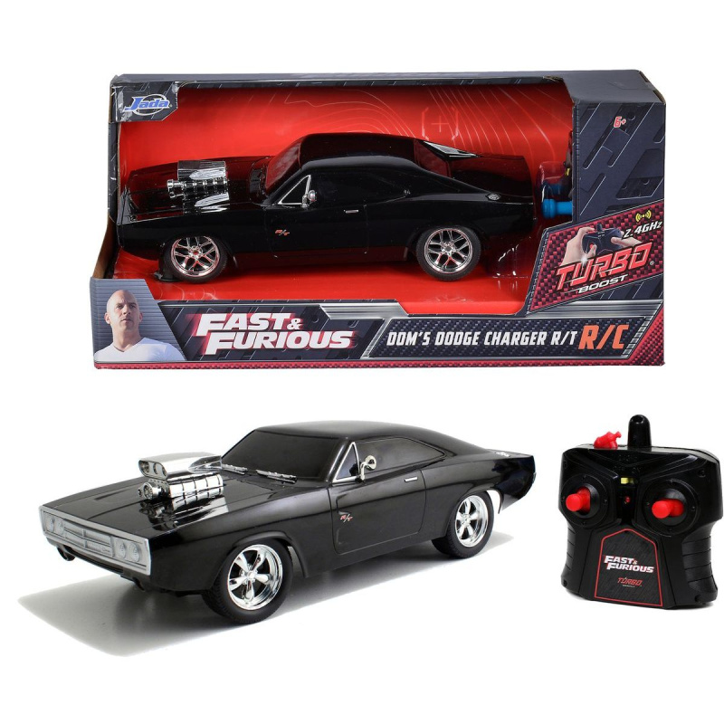 Jada Rychle a zběsile RC auto 1970 Dodge Charger 1:24
