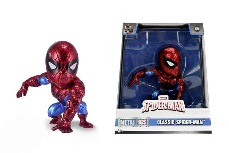 Kovová sběratelská figurka MARVEL Spider‑Man 10 cm