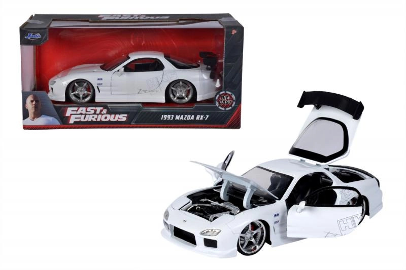 Jada Rychle a zběsile auto Mazda RX-7 1:24