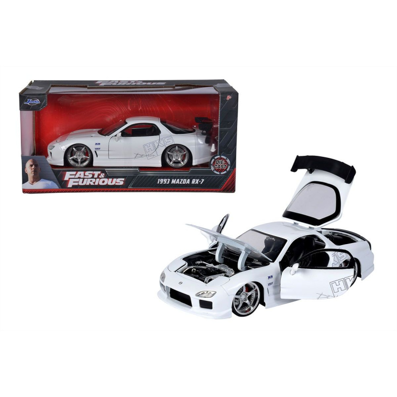 Jada Rychle a zběsile auto Mazda RX-7 1:24