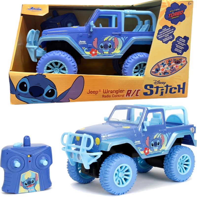Disney Stitch RC Jeep Wrangler 1:16 od Jada Toys