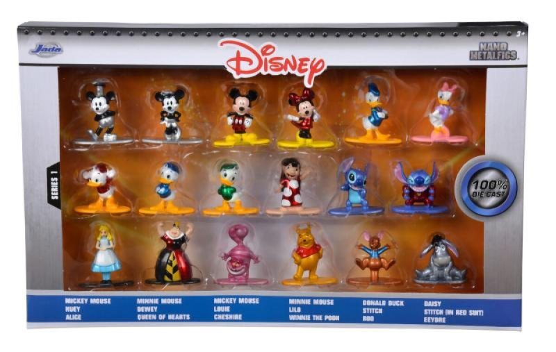 Jada Disney Kovové sběratelské nanofigurky 18 ks, Wave 1