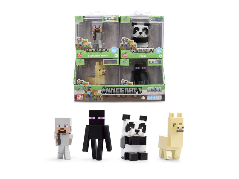 Minecraft figurky 5cm, kovové