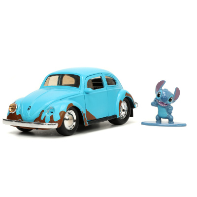 Jada Lilo & Stitch auto 1959 VW Beetle 1:32 a figurka Stitch