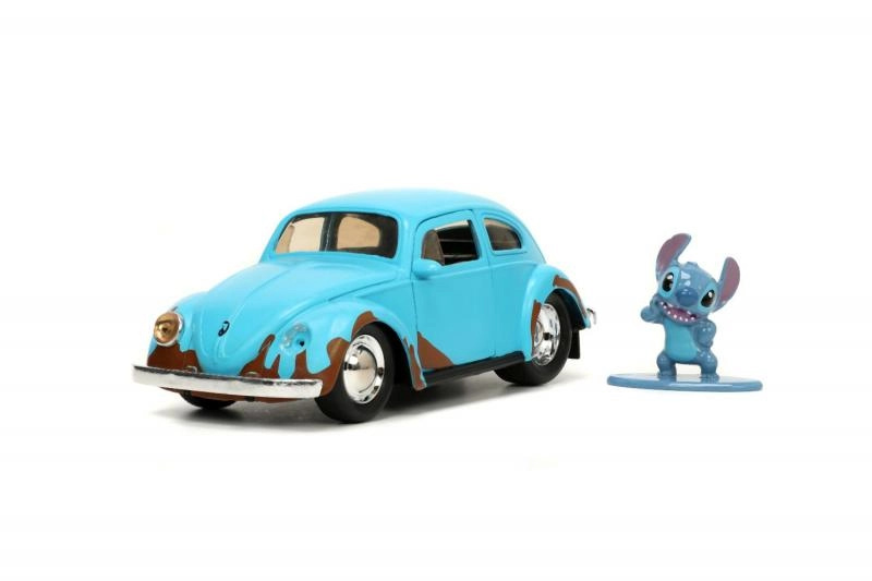 Jada Lilo & Stitch auto 1959 VW Beetle 1:32 a figurka Stitch