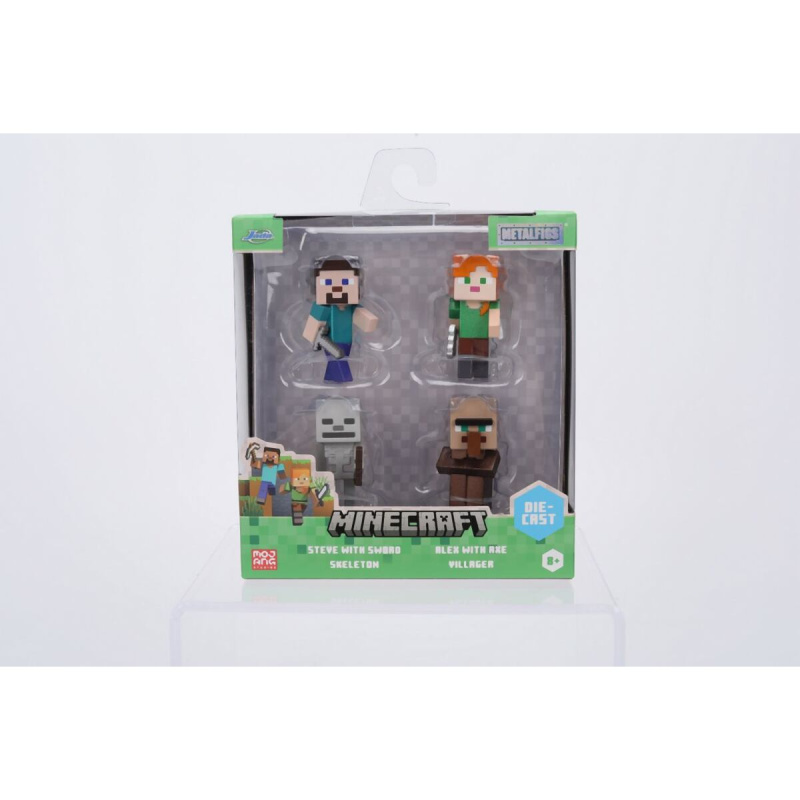 Jada Minecraft Figurky 2,5", sada 4 ks