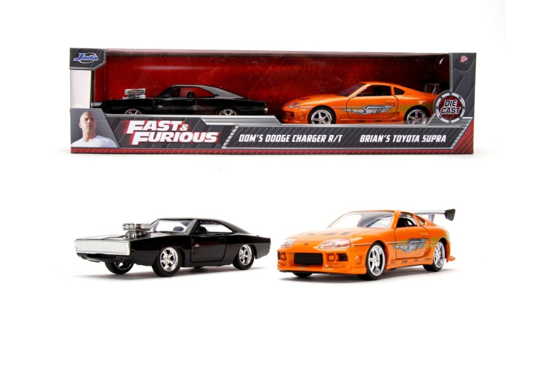 Jada Rychle a zběsile Twin Pack Toyota Supra a Dodge Charger 1:32