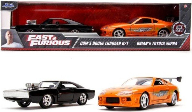 Jada Rychle a zběsile Twin Pack Toyota Supra a Dodge Charger 1:32