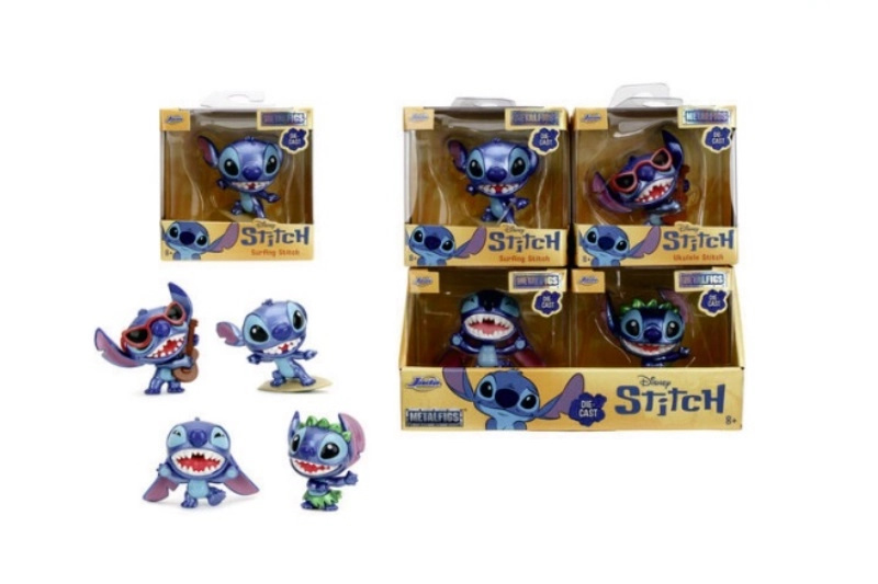 Jada Toys kovová sběratelská figurka Stitch 6,5 cm