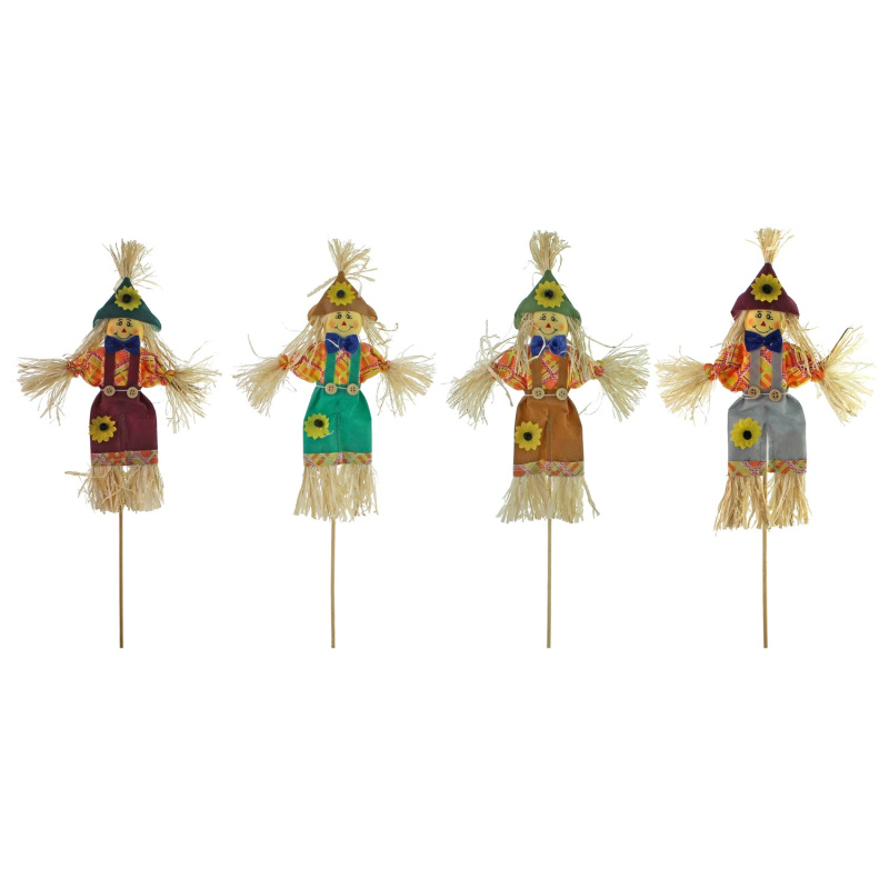 Podzimní dekorace zápich strašák různé druhy 50 cm, 1 ks