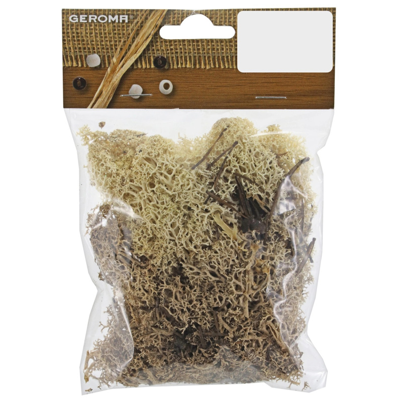 Dekorativní islandský mech, přírodní, 25 g