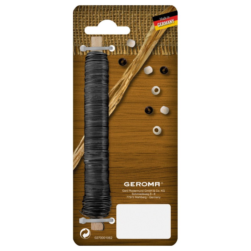 Ovíjecí drát, modrý, pr. 0,65 mm