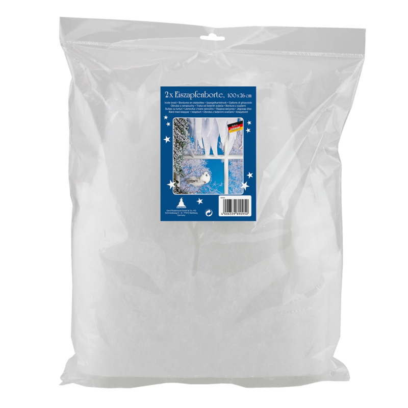 Rampouchy bílé 100 cm