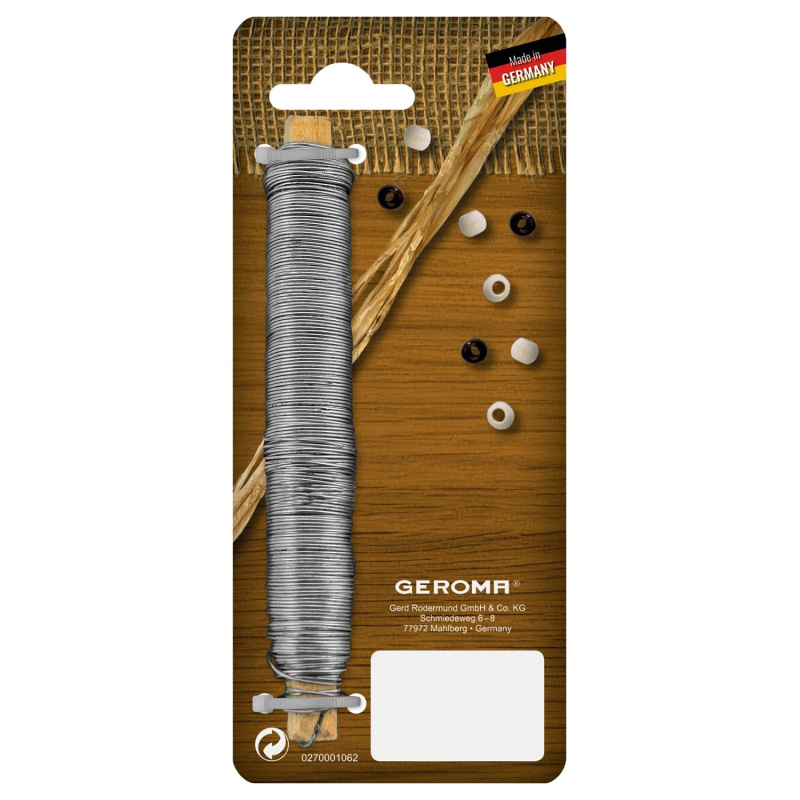 Ovíjecí drát pozinkovaný, pr. 0,65 mm