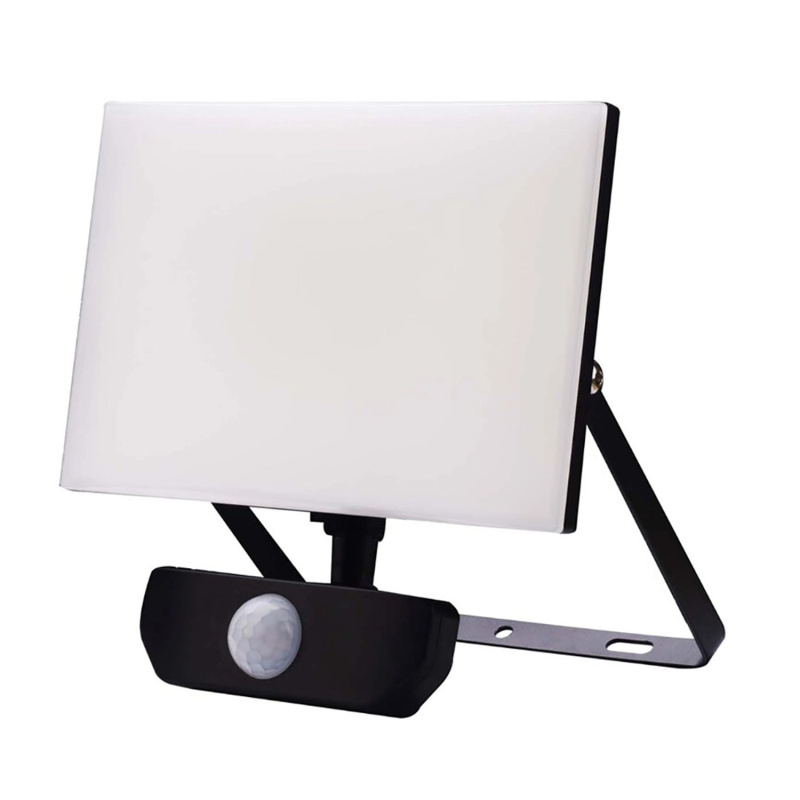 LED pracovní reflektor ECO 30 W, 2400 lm, 4000 K, 16,5 x 18,5 x 7 cm pohyb.senz.