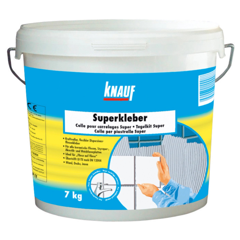 Knauf Lepidlo na obklady Superkleber šedé 7 kg