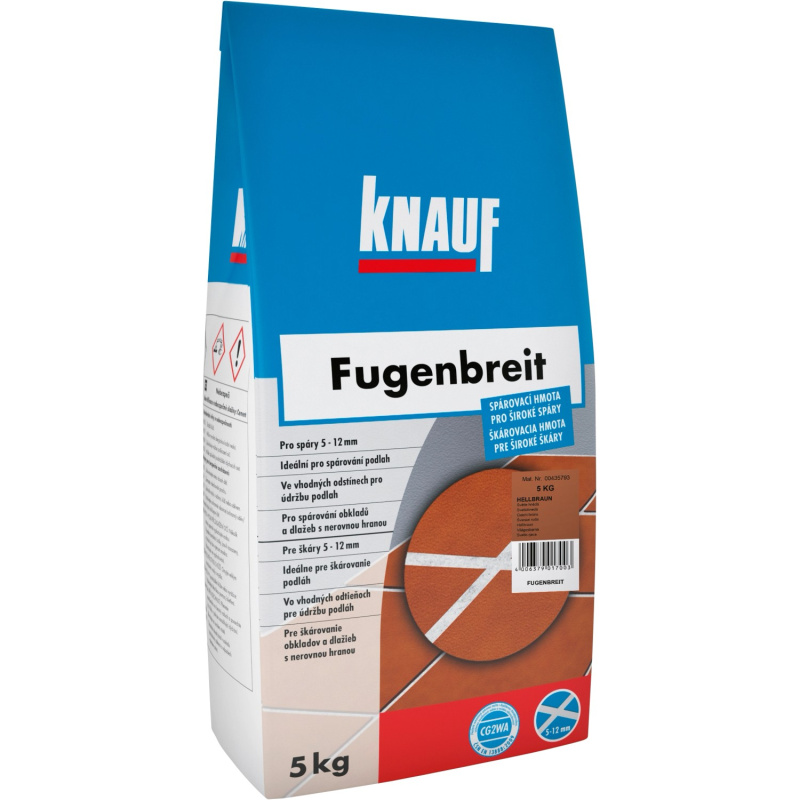 Knauf Fugenbreit spárovací hmota Světle hnědá 5 kg