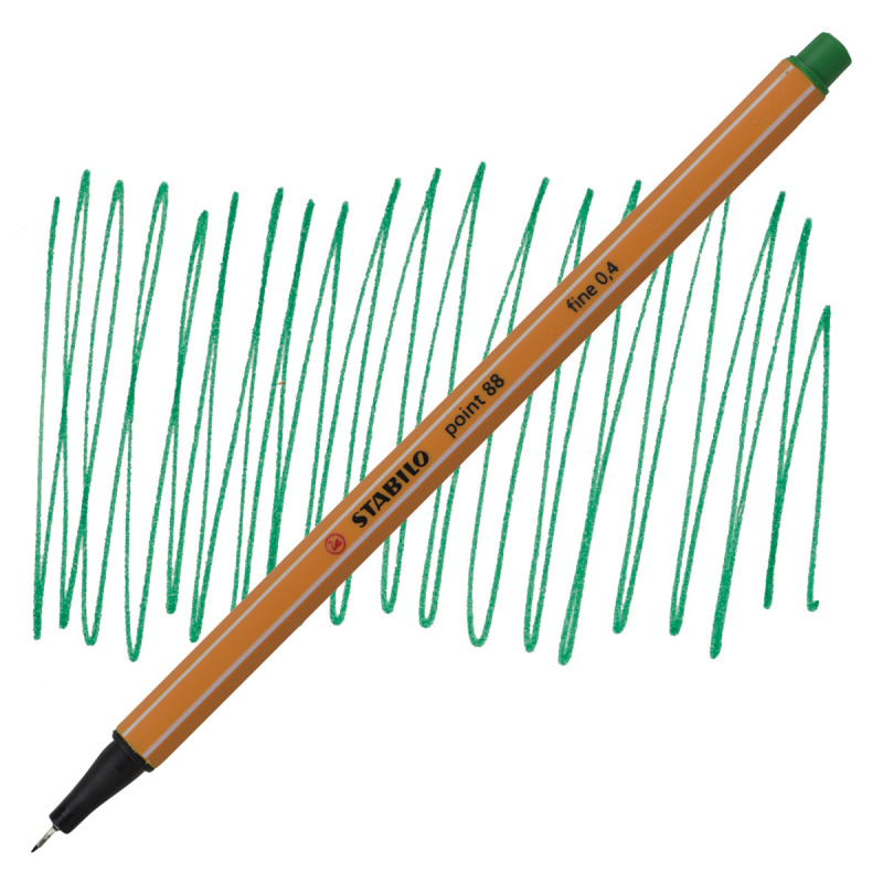 Liner Stabilo point 88 - zelený